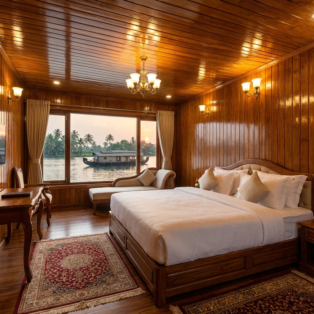 Houseboat Bedroom